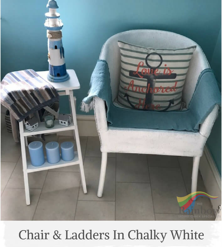 Chalky White Shabby Chic Furniture Paint