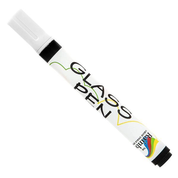 Glass pen white