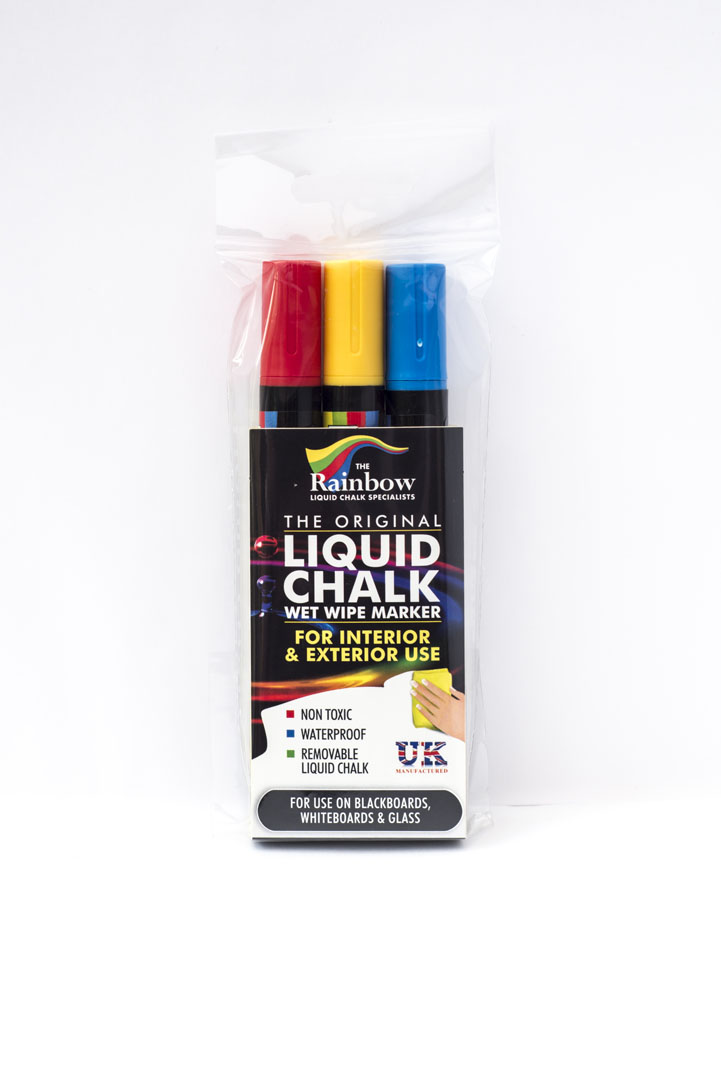 liquid chalk pens 3 pack assorted