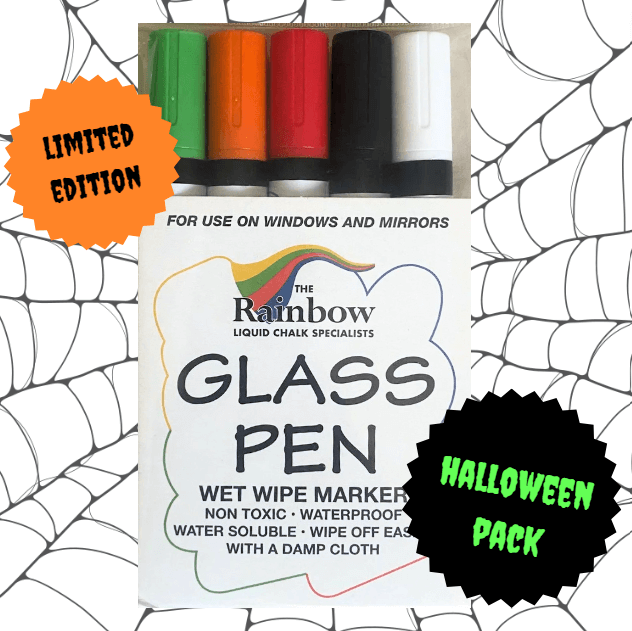Halloween Glass Pen 5 Pack