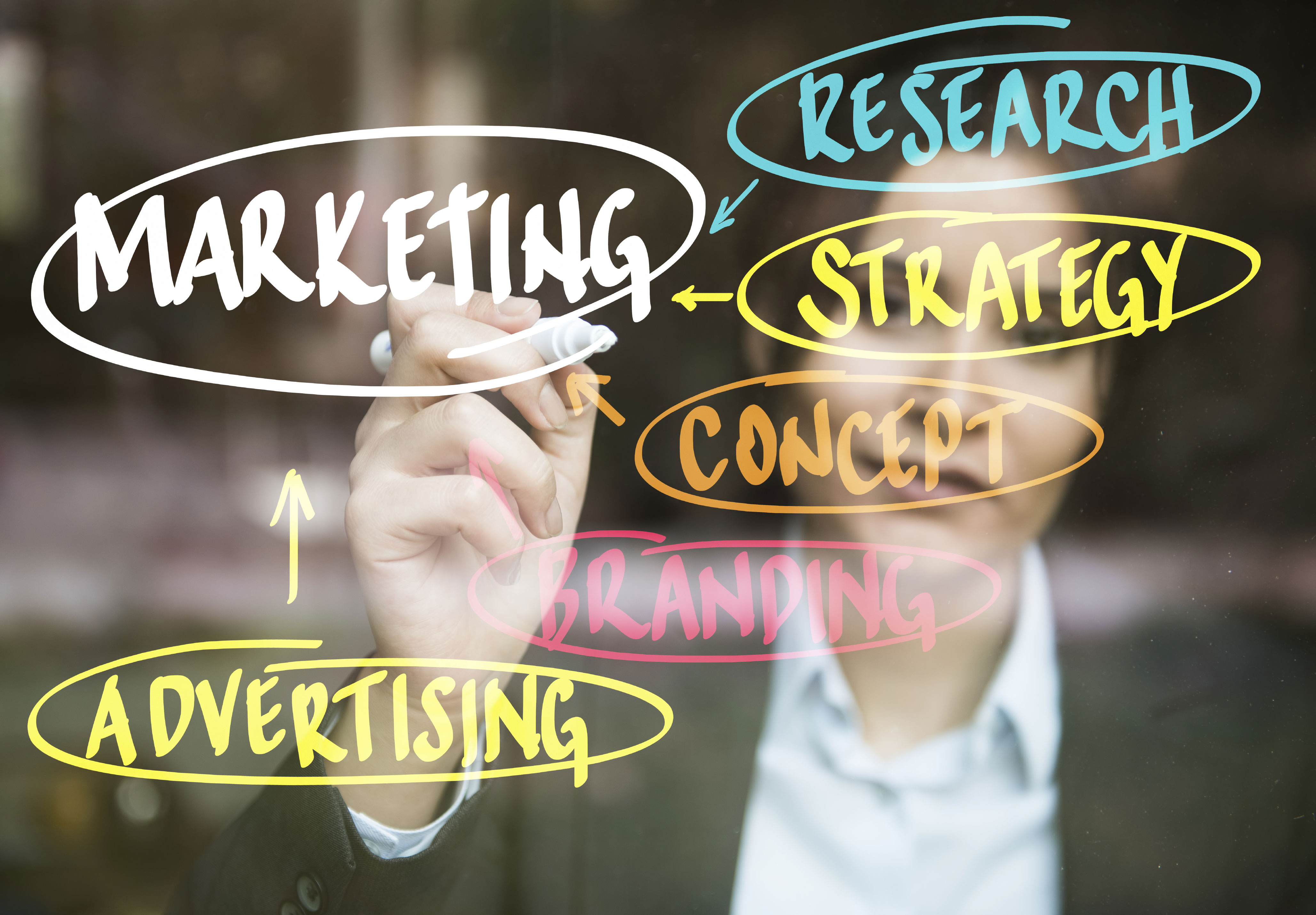 Markers for car windows target image