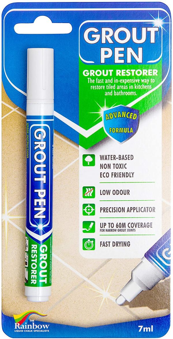 UniBond White Grout Reviver Pen 7ml