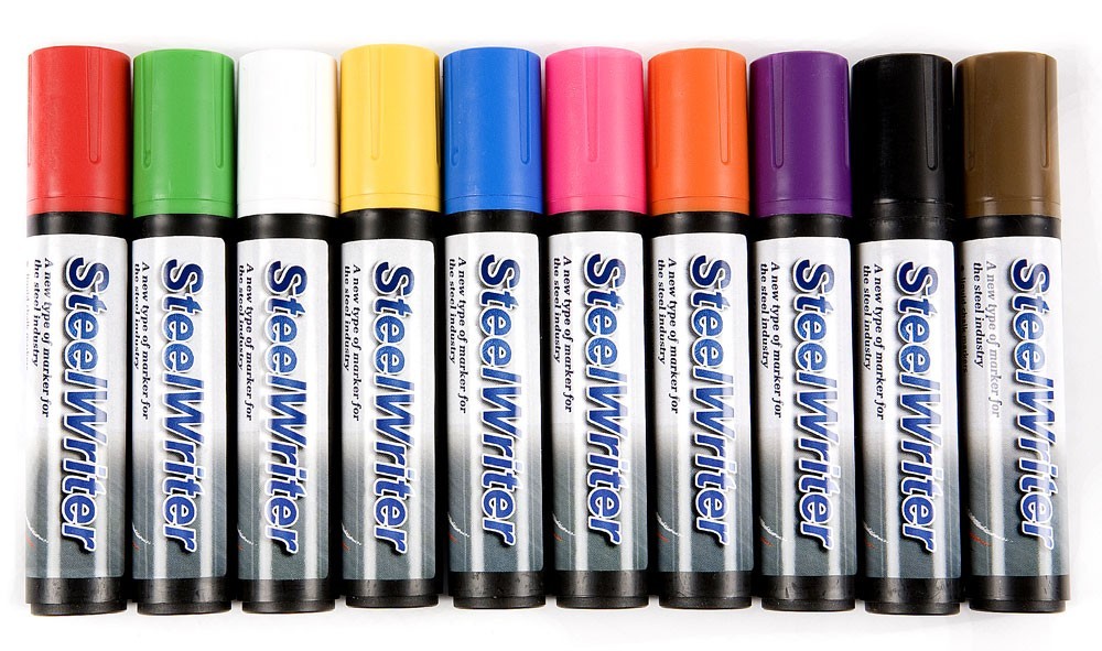 Steelwriters marker pens 5mm bullet tip