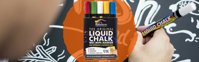 Rainbow Chalk Liquid Chalk Markers