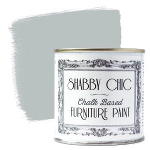 Shabby Chic Furniture Paint in Silver