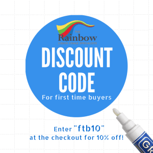 rainbow grout pen discount code