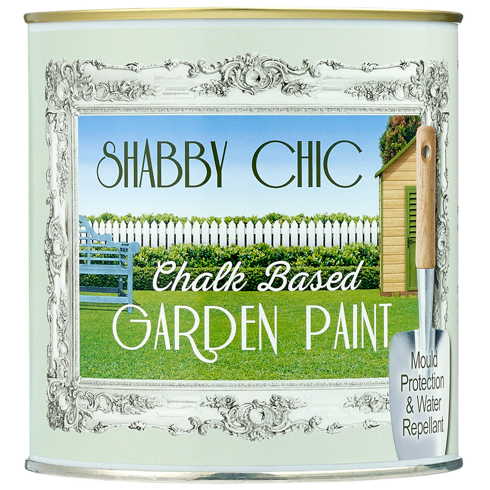 Shabby Chic Chalk Based Garden Paint 1 Litre