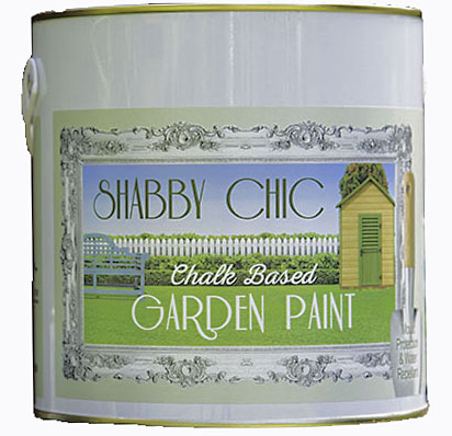Shabby Chic Chalk Based Garden Paint Shabby Chic Chalk Based Garden Paint