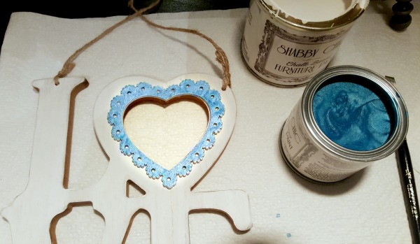 shabby chic picture frame