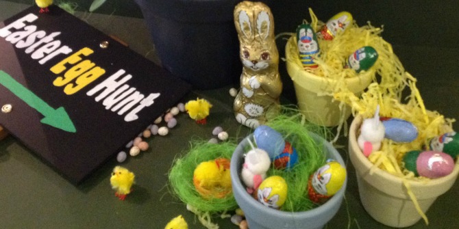 easter activities and decorations colourful nests