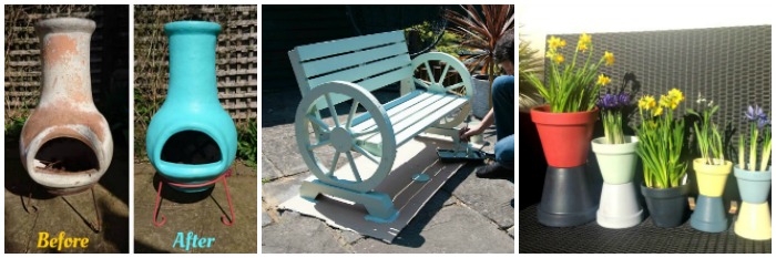 shabby chic garden furniture