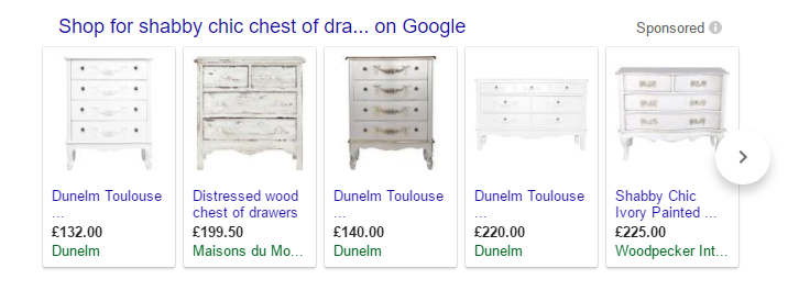 Google search shabby chic chest of drawers