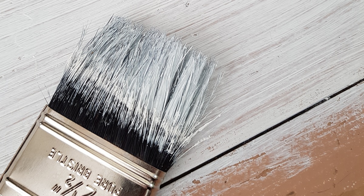 3 x Small Size 10 2cm 0.75 Inch High Quality Acrylic Furniture Chalk Paint and Wax Round Brushes Wooden Handle