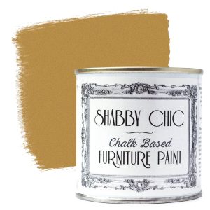 Shabby Chic Furniture Paint in Metallic Gold