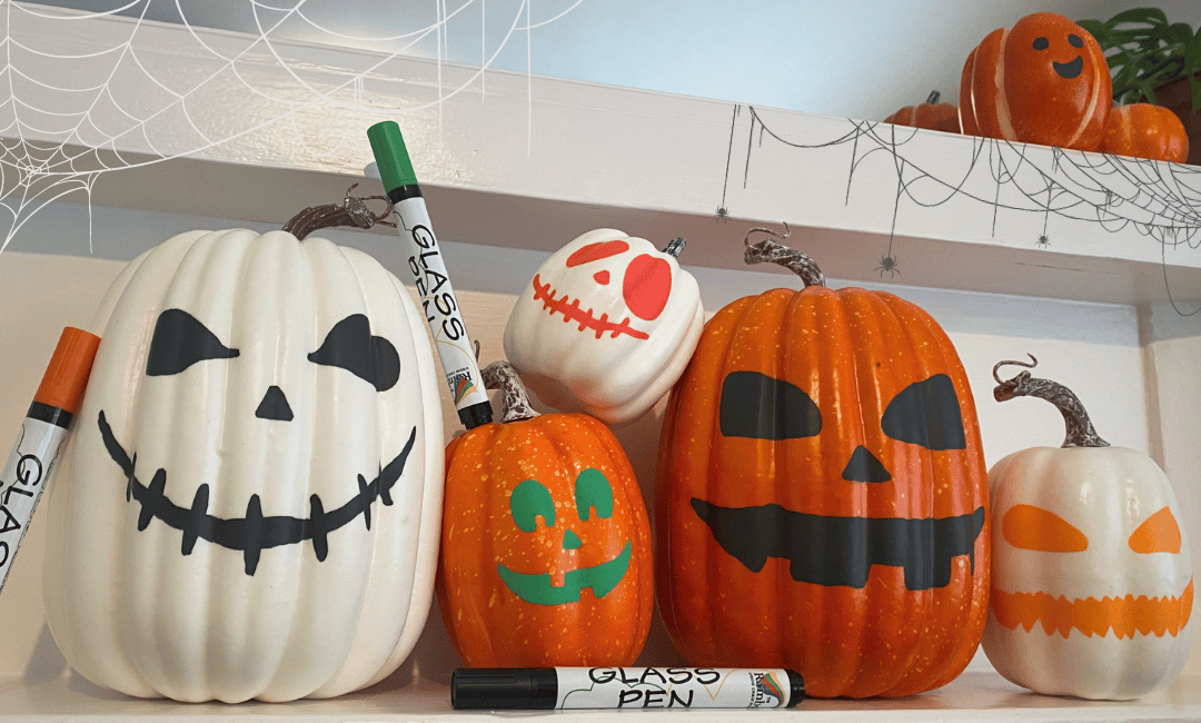 Decorate Pumpkins with Fun Chalk Markers! - Artsy Momma